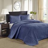 Madison Park Quebec Full Reversible Bedspread Set - Olliix MP13-6131