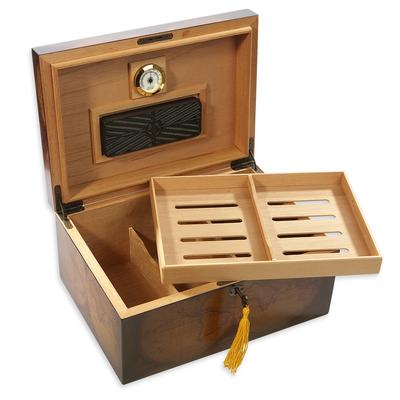 Old World Antique Humidor - 100 Capacity - Artistic