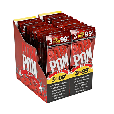 Swisher Sweets Pom Pom Natural Sweet 2-Fer - Pack of 90