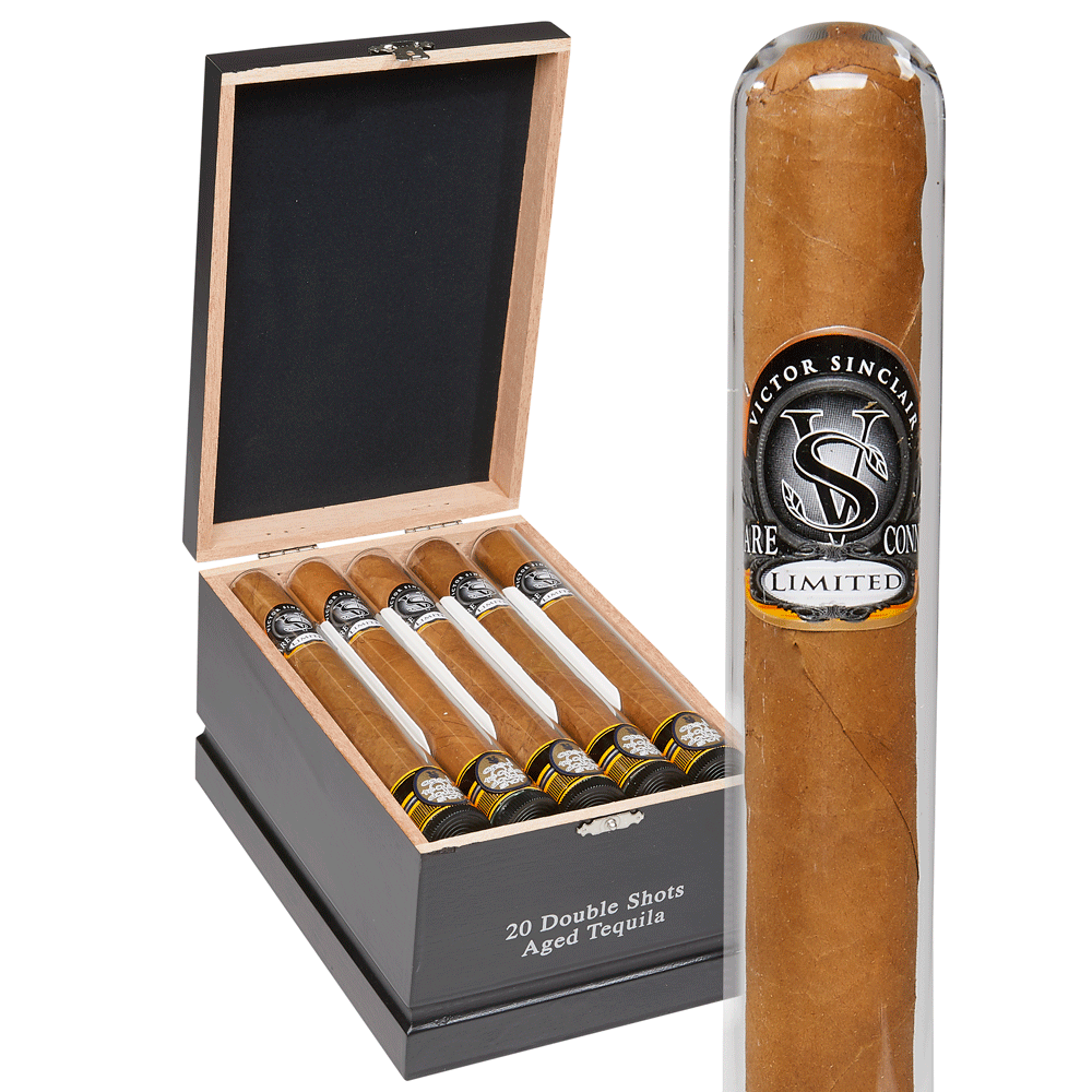 Victor Sinclair Double Shots Tequila Tubos - Box of 20