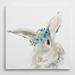 Harriet Bee 'Glamour Girls Rabbit' Canvas Art Metal | 40 H x 40 W x 1.5 D in | Wayfair HRBE1482 44375079