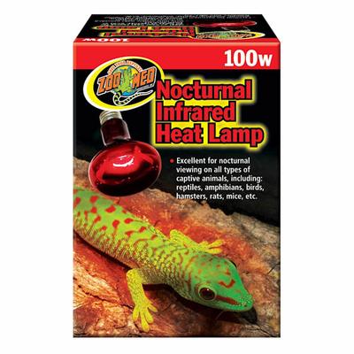 Zoo Med Nocturnal Infrared Heat Lamp, 100 Watts