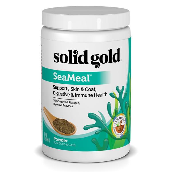 solid-gold-seameal-powder-for-skin---coat,-digestive---immune-health-for-dogs---cats,1-lb.,-1-lbs/