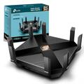 TP-Link Archer AX6000 Next-Gen WiFi 6 Gigabit Dual Band Wireless Cable Router, WiFi Speed up to 4804Mbps/5GHz+1148Mbps/2.4GHz, 8 Gigabit LAN Ports, Ideal for Gaming Xbox/PS4/Steam & 4K/8K Streaming
