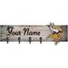 Minnesota Vikings 24" x 6" Personalized Mounted Coat Hanger