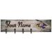 Baltimore Ravens 24" x 6" Personalized Mounted Coat Hanger