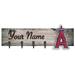 Los Angeles Angels 24" x 6" Personalized Mounted Coat Hanger