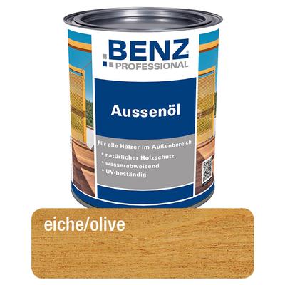 BENZ PROFESSIONAL Aussenöl Holzschutzmittel, 2,5 l, Eiche/Olive Image