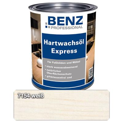 BENZ PROFESSIONAL Hartwachsöl Express, 2,5 l, Weiß Image