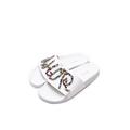 The White Brand Damen Amor Peeptoe Sandalen, Weiß (White White)