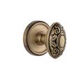 Grandeur Georgetown Rosette Passage w/ Grande Victorian Door Knob Brass in Yellow | 2.38 H in | Wayfair 822481