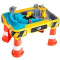 Theo Klein 3237 Cat Sand and Water Play Table I With Digger Arm, Dumper Truck, 2 Pipes, Stoppers and Removable Basins I Dimensions: 64 cm x 48 cm x 40 cm I Toy for Children Aged 18 Months and up