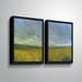 Alcott Hill® 'Open Moor' Painting Multi-Piece Image on Canvas Metal in Blue | 24 H x 32 W x 2 D in | Wayfair 197010A286504E14A18975EFE7078490