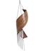 Bay Isle Home™ Lynch Bali Serenade Handmade Coconut Fiber Wind Chime Resin/Plastic in Brown | 31.5 H x 6 W x 1.2 D in | Wayfair