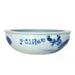 World Menagerie Parkersburg Small Low Fish Decorative Bowl Porcelain in Blue | 4 H x 12 W x 12 D in | Wayfair 6F45547EC0B74040AA7550B6C6CF6304