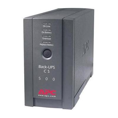 APC Back-UPS CS 500 6-Outlet Backup and Surge Protector, Black (120V) BK500BLK