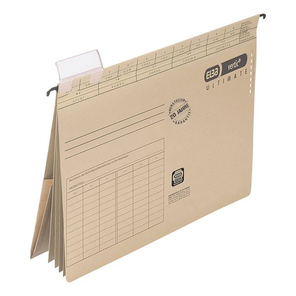 Elba 25er-Pack Kredit- und Personalhefter »vertic ULTIMATE« 100082310 rosa, 31.8x5.5 cm