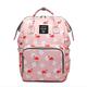 Starte Baby Diaper Bag for Mom/Dad,Flamingo Bag for Women Waterproof Travel Backpack,Spacious Tote Shoulder Bag Organizer,Pink