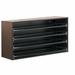 WFX Utility™ 21" H x 41.13" W x 12.5" D Sliding Shelf Cabinet Steel in Black/Gray | 21 H x 41.13 W x 12.5 D in | Wayfair