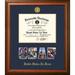 Patriot Frames Air Force Discharge Picture Frame Wood in Blue/Brown | 17.75 H x 15.75 W x 1.5 D in | Wayfair AFDSW002S8x10