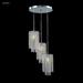 James R. Moder Contemporary Collection 16 Inch 3 Light Mini Chandelier - 41044S11