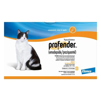 Profender For Medium Cats 2.5 - 5 Kg (5.5-11lbs) 0.70ml 1 Doses