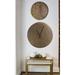 Joss & Main Juliann 20" Wall Clock Wood in Brown | 20 H x 20 W x 2 D in | Wayfair 1C9CDEC48F6642528234E6E206197B4D