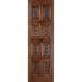 Standard Door - ETO DOORS Manufactured Wood Solid Unfinished Standard Door Mahogany Hand Carved Manufactured Wood in Brown | 80 H x 36 W in | Wayfair