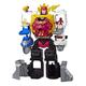 Power Rangers Playskool Heroes Megazord Spielset, 2-in-1 verwandelbares Spielset, 60 cm großer Megazord mit Lichtern und Sounds, Kids ab 3 Jahren