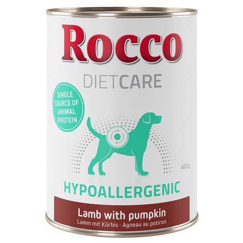 12 x 400g Hypoallergen Lamm Rocco Diet Care Hundefutter nass