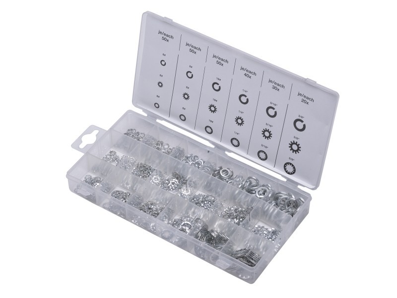 SWSTAHL Sicherungsring-Sortiment, 720-tlg. Federscheibe S8066 Image