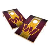 Washington Commanders 2' x 3' Vintage Cornhole Board Tailgate Toss Set