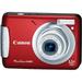 Canon PowerShot A480 10MP Digital Camera - Red