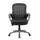 Boss Office Products Ribbed High Back Mesh Chair - Black