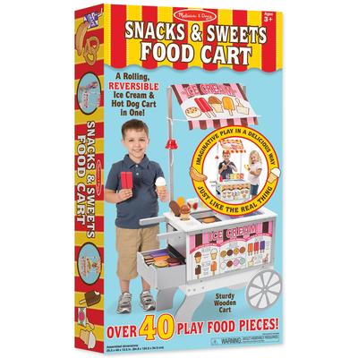 Closeout! Melissa and Doug Kids' Snacks & Sweets Food Cart