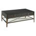 Darby Home Co Dugger Coffee Table w/ Storage Wood in Brown/Gray/Yellow | 20 H x 50 W x 30 D in | Wayfair 16C2949419C34487934B808812A17C02