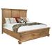 Birch Lane™ Nika Standard Bed Wood in Brown | 69.25 H x 68.5 W x 90 D in | Wayfair 13FC9C5A9B134B41A2139705970AAD2F