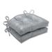 Charlton Home® Clearmont Reversible Indoor Dining Chair Cushion Polyester in Gray | 4 H x 16 W x 15.5 D in | Outdoor Dining | Wayfair