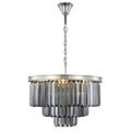 Elegant Lighting Urban Classic Sydney 26 Inch 9 Light Chandelier - 1231D26PN-SS/RC