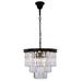 Elegant Lighting Urban Classic Sydney 20 Inch 9 Light Mini Chandelier - 1231D20MB/RC