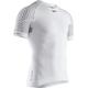 X-Bionic Men Invent 4.0 Light Round Neck Short Sleeve T-shirt - Arctic White/Dolomite Grey, Large