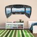 Zoomie Kids Charvi 3D Airplane Clouds Cockpit Wall Mural Fabric in Gray/Blue/Black | 18 W in | Wayfair 7EC74F9D6F144C089E98BCFC8A1BB6AC