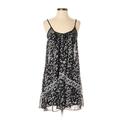 Express Casual Dress - A-Line Scoop Neck Sleeveless: Black Dresses - Women's Size X-Small