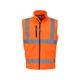 Yoko YK050 Hi-vis Softshell Gilet Bodywarmer (HV006) - Orange XL Blank Plain