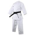 adidas Men's - WKF Club Karate Uniform 8oz Martial Arts Student Gi, White, 190cm UK