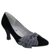 Bellini Charm Plaid - Womens 10 Black Pump W