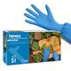 Hevea - Einweghandschuhe aus Nitril. Puder- und latexfrei. Packung aus 5 Kartons mit je 100 Handschuhen. Größe: S (klein). Farbe: Blau