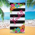 Zoomie Kids Dhruv Floral & Stripes Beach Towel Terry Cloth/Cotton Blend | 11 H in | Wayfair A53A7B76E5804CD9B98A86E3B2DBF1DC