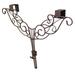 The Holiday Aisle® Adjustable Wreath Hanger for Door - Antler Metal in Brown | 19.5 H x 24 W x 3.37 D in | Wayfair 354936A3802A4D8D99D304FDBFBE2BAD
