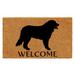 Winston Porter Hydeville Bernese Mountain Non-Slip Outdoor Door Mat Plastic | 0.6" L x 29" W x 17" D | Wayfair E0C32AEFE5374153B7ED25FA51FA9DB7